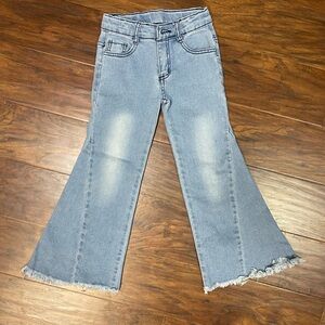 Shea Baby Flared Blue Jeans